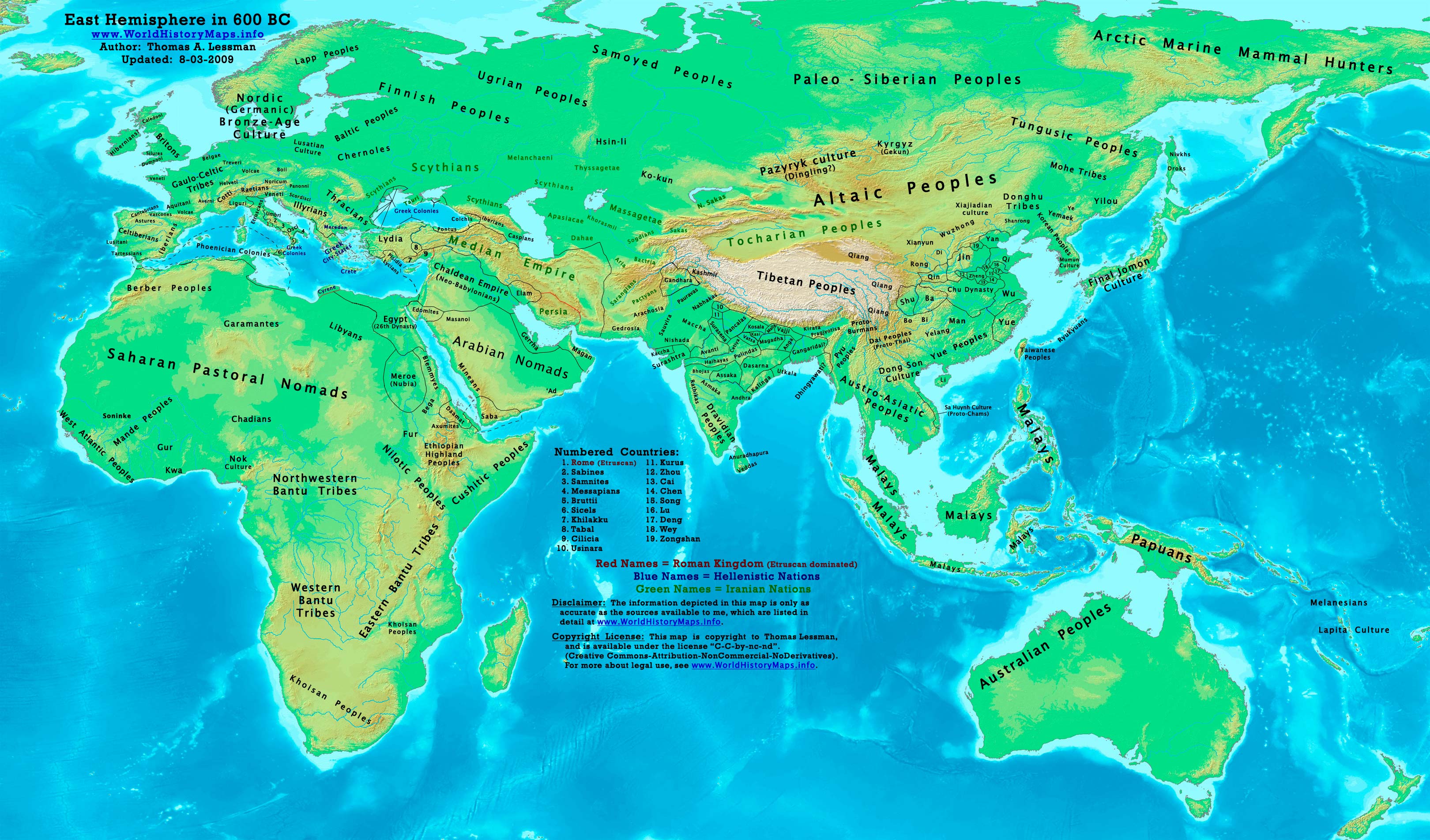 zhou dynasty map eastern and western