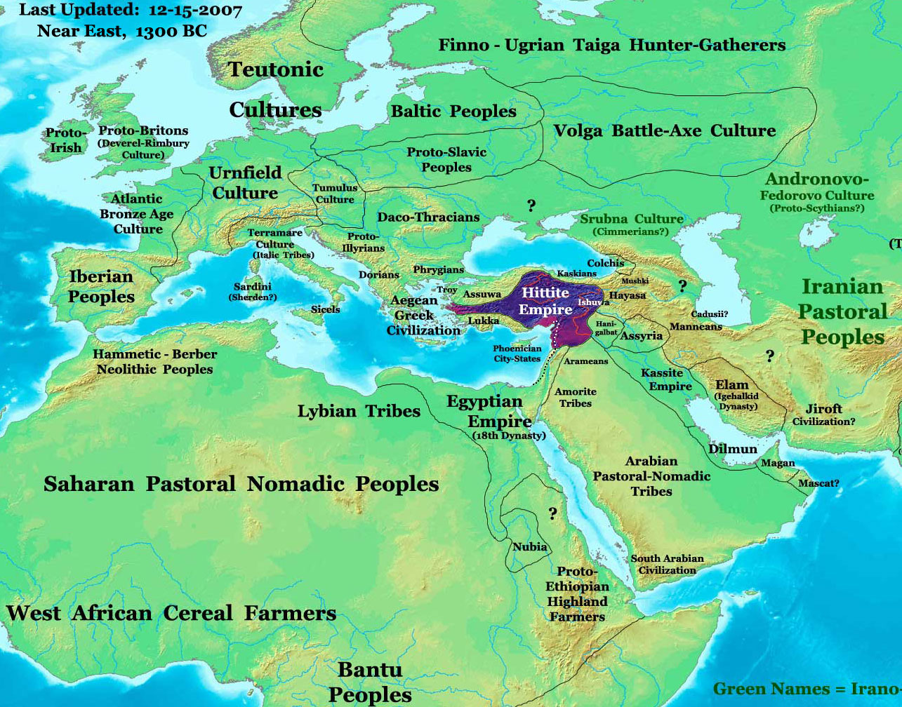 sumer on world map